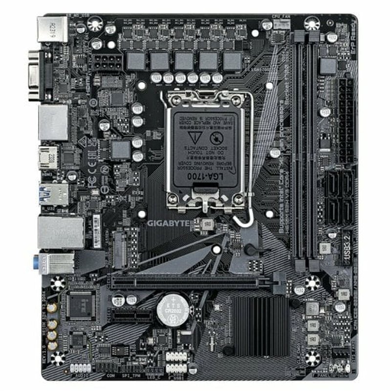 Image secondaire de Gigabyte H610M S2H V3 DDR4 carte mère Intel H610 Express LGA 1700 micro ATX