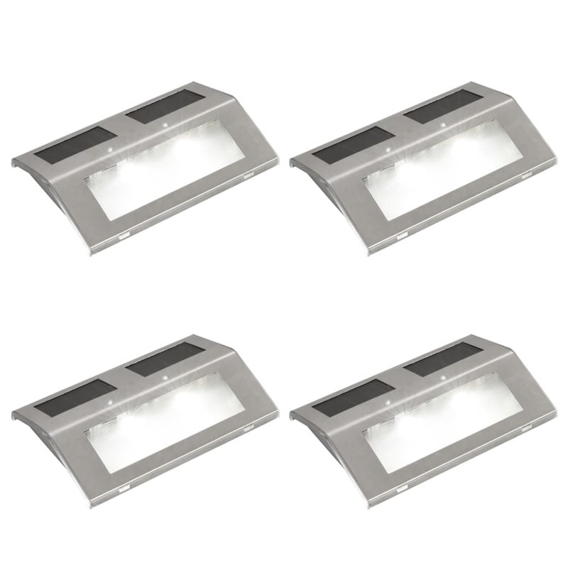 VidaXL Lampes d'escalier 4 pcs