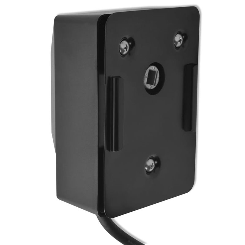 VidaXL Moteur de broche à rôtir 4W Noir