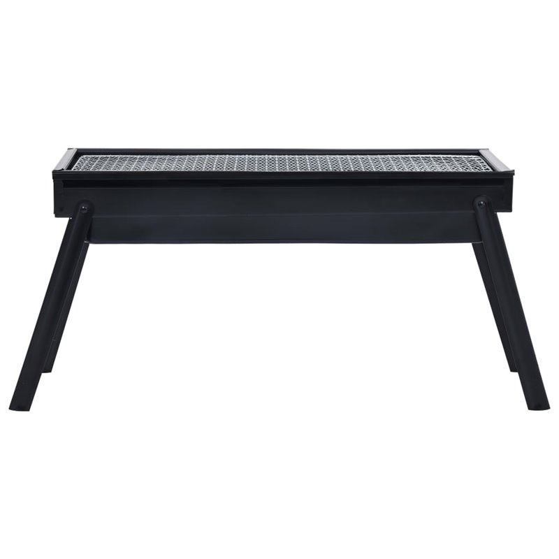 Image secondaire de VidaXL Barbecue portable de camping Acier inoxydable 60x22,5x33 cm