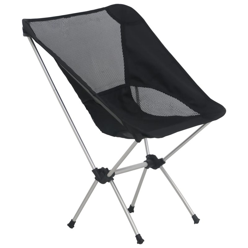 Image secondaire de VidaXL Chaises de camping pliables et sac 2 pcs 54x50x65 cm Aluminium 