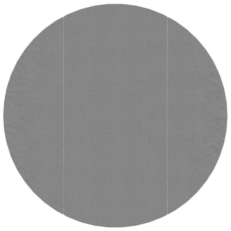 Image secondaire de VidaXL Bâche de piscine gris clair Ø306 cm géotextile polyester