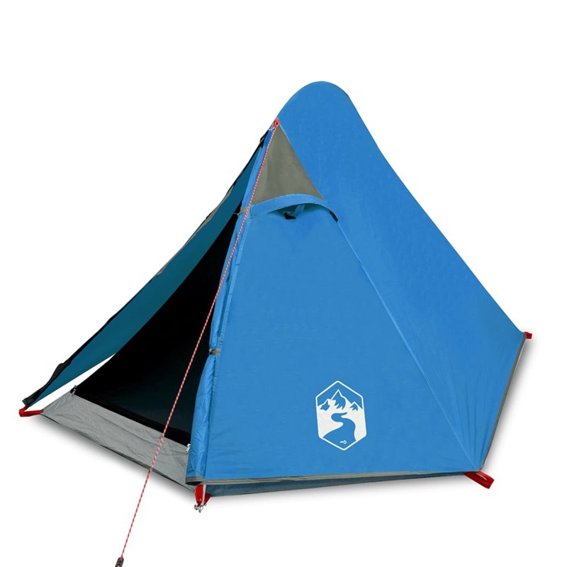 Image secondaire de VidaXL Tente de camping à dôme 2 personnes bleu imperméable