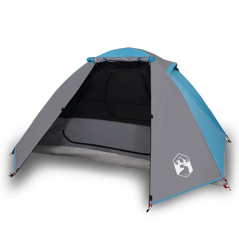 Image secondaire de VidaXL Tente de camping à dôme 2 personne bleu imperméable