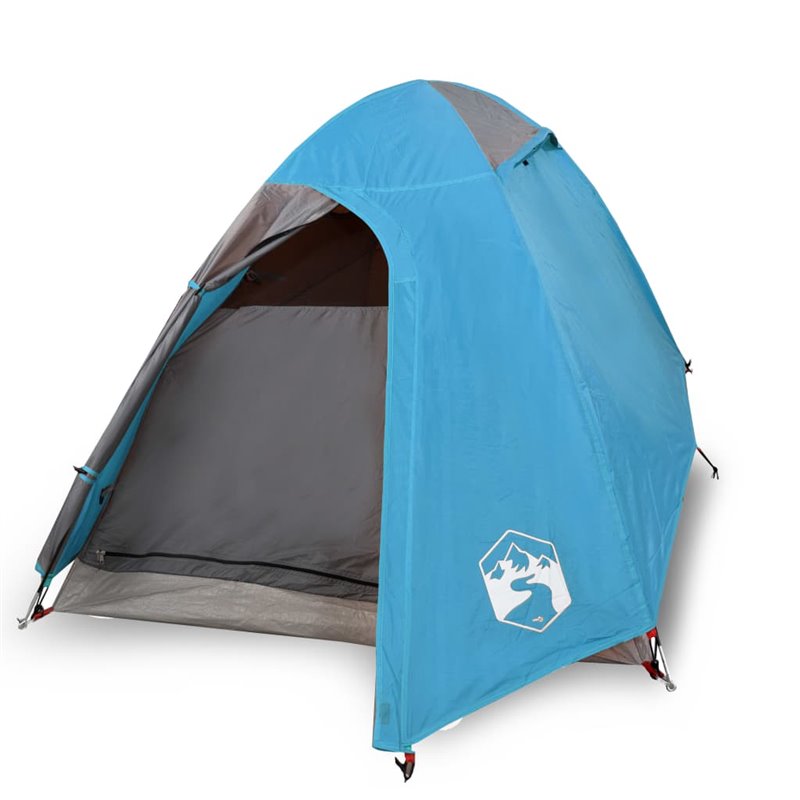 Image secondaire de VidaXL Tente de camping à dôme 2 personne bleu imperméable