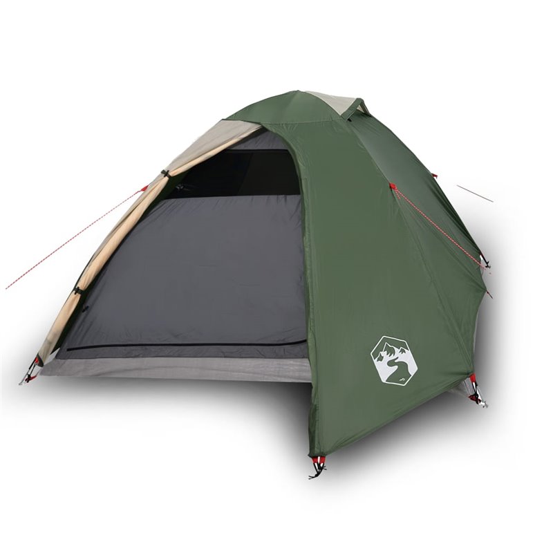 Image secondaire de VidaXL Tente de camping à dôme 3 personne vert imperméable