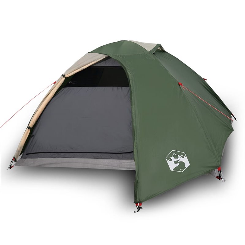 Image secondaire de VidaXL Tente de camping à dôme 4 personnes vert imperméable