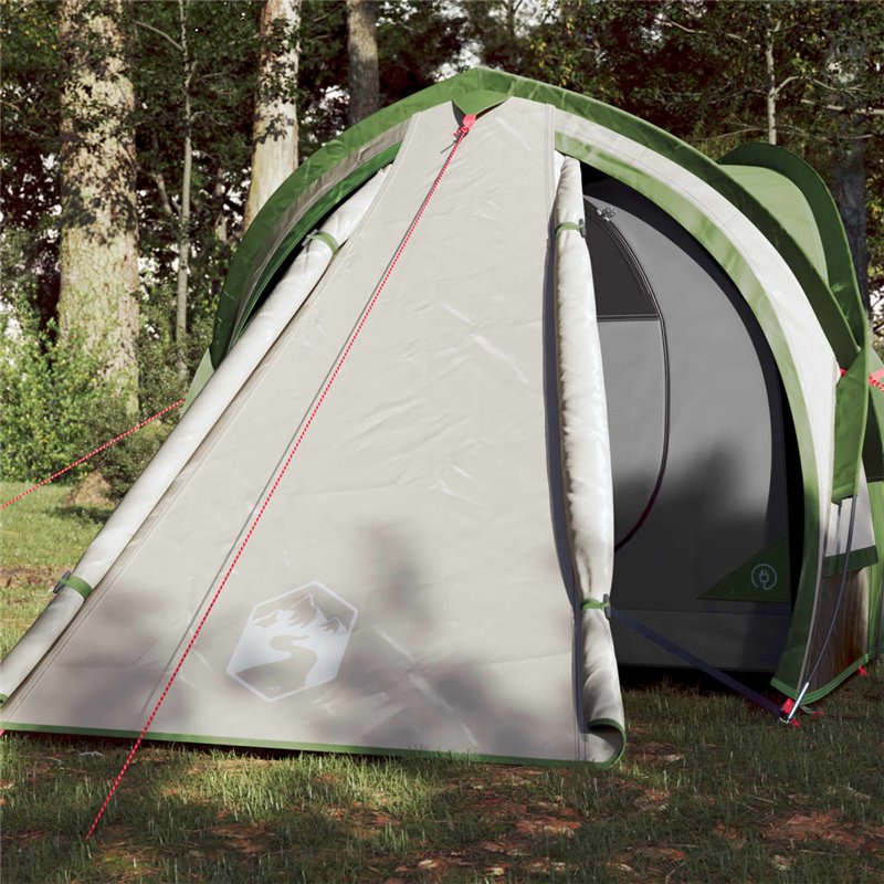 VidaXL Tente de camping à dôme 2 personne vert imperméable