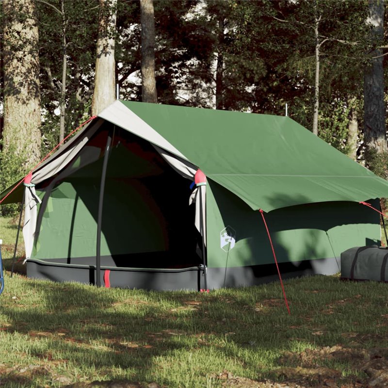 VidaXL Tente de camping 2 personnes vert imperméable