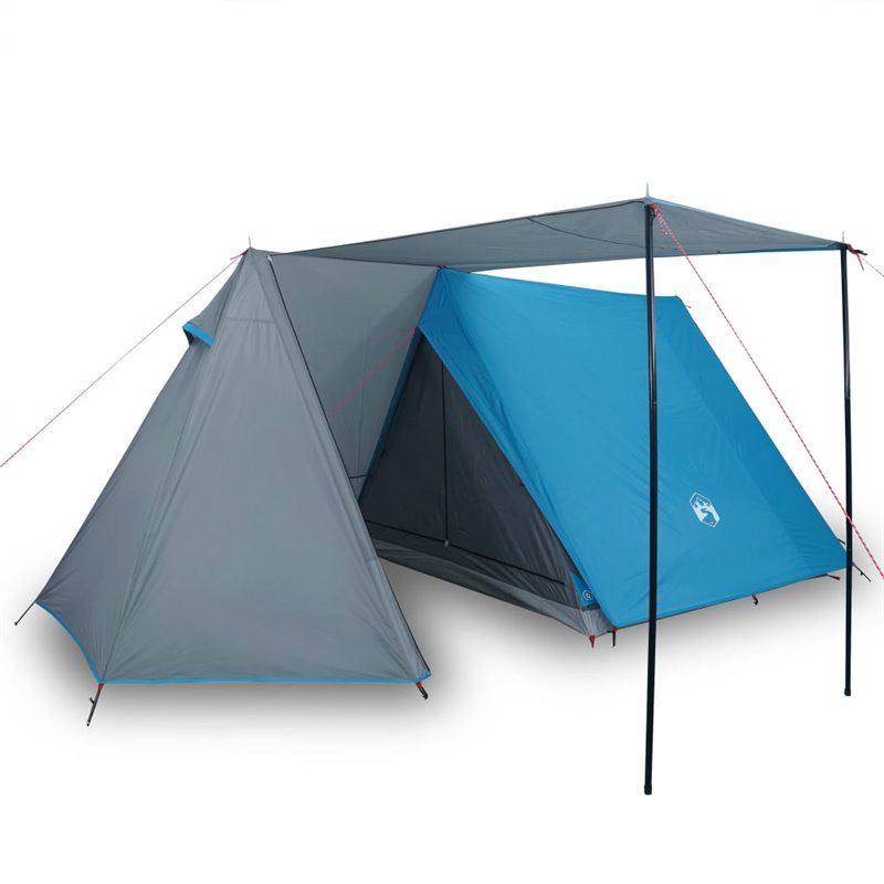 Image secondaire de VidaXL Tente de camping 3 personnes bleu imperméable