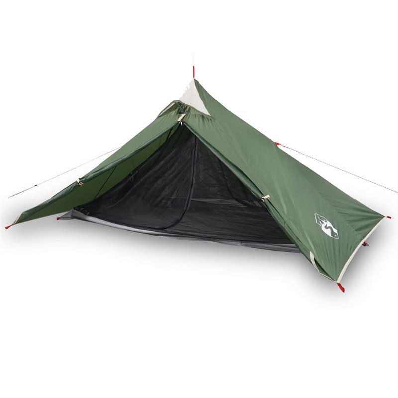 Image secondaire de VidaXL Tente de camping tipi 1 personne vert imperméable