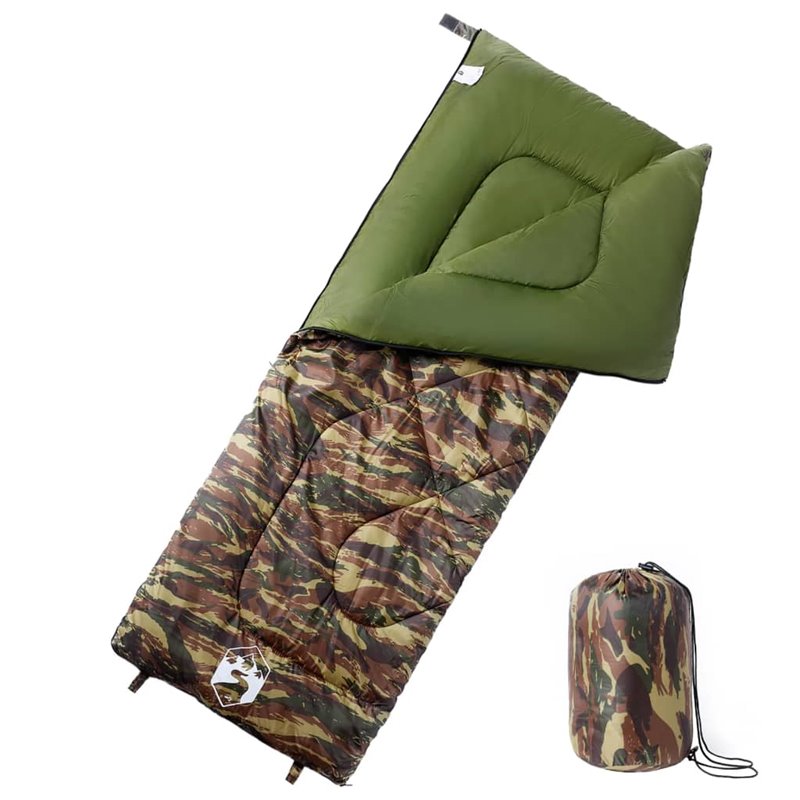 VidaXL Sac de couchage pour adultes camping 3 saisons