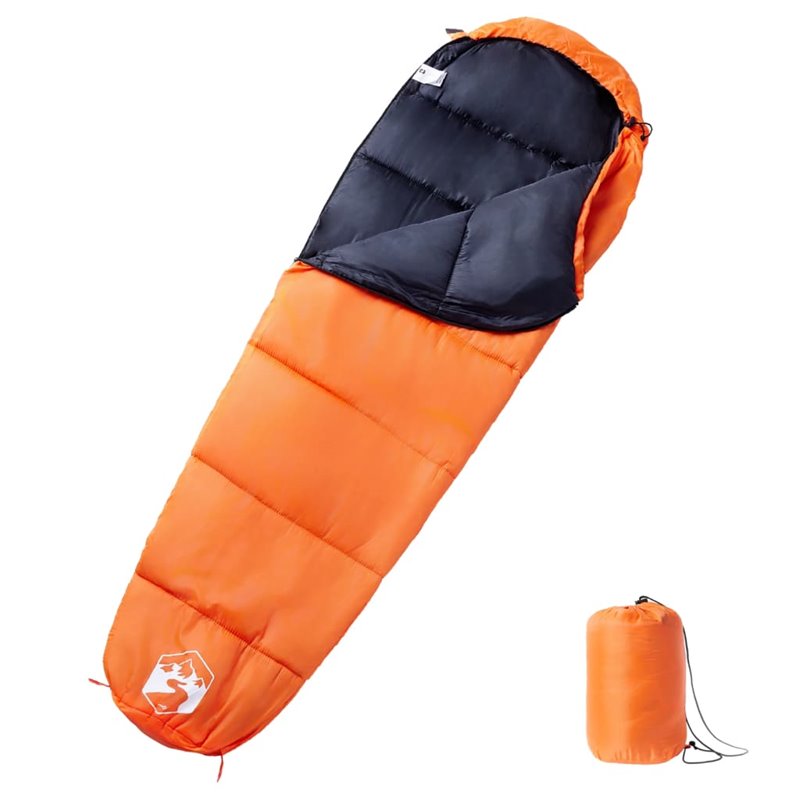 VidaXL Sac de couchage momie pour adultes camping 3 saisons