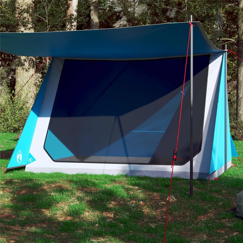 VidaXL Tente de camping 2 personnes bleu imperméable