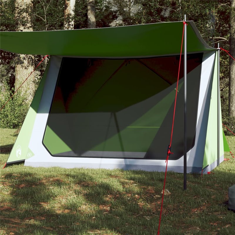 VidaXL Tente de camping 2 personnes vert imperméable