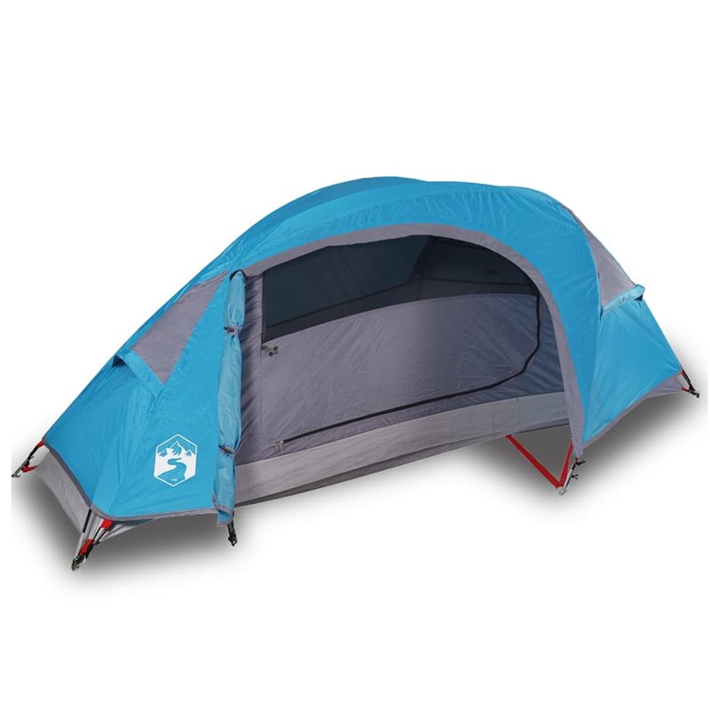 Image secondaire de VidaXL Tente de camping à dôme 1 personne bleu imperméable