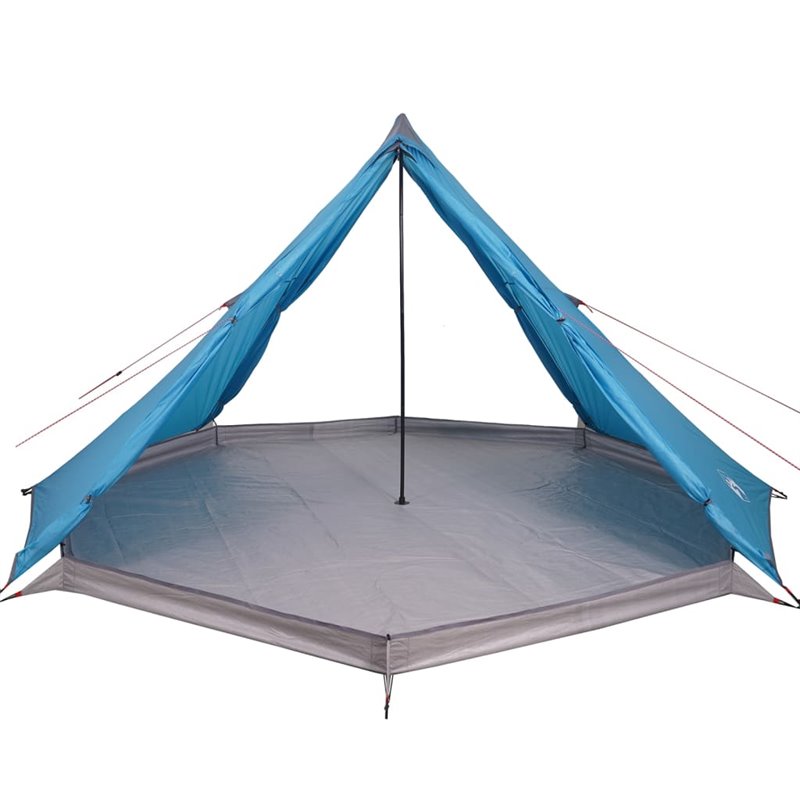 Image secondaire de VidaXL Tente familiale tipi 8 personnes bleu imperméable