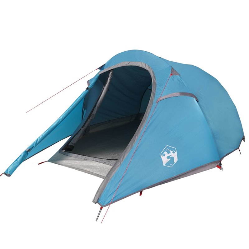 Image secondaire de VidaXL Tente de camping tunnel 3 personnes bleu imperméable