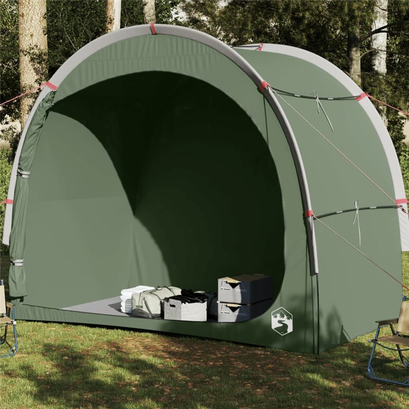 VidaXL Tente de rangement vert imperméable