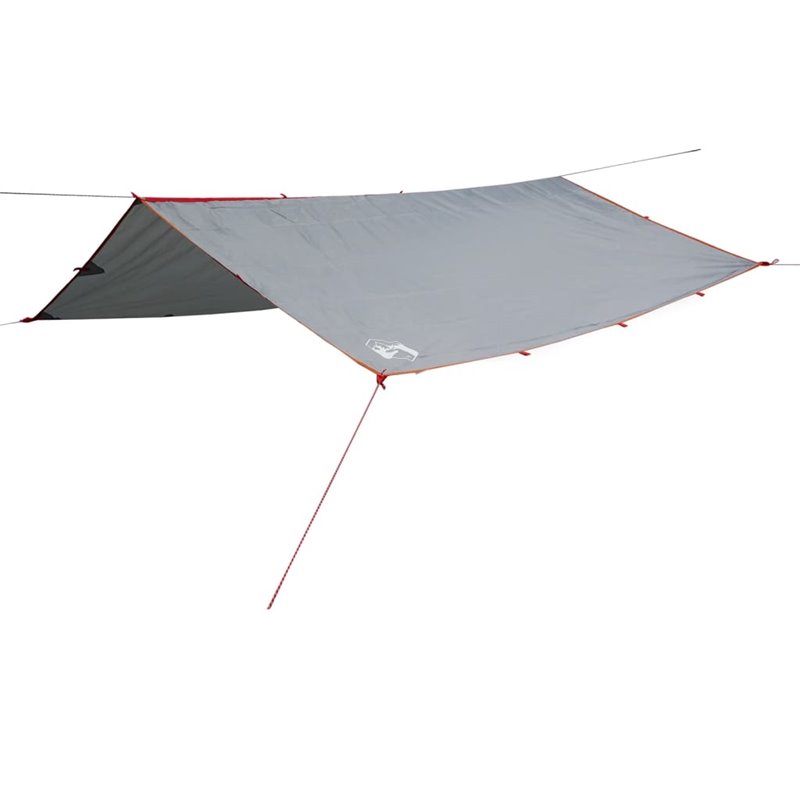 Image secondaire de VidaXL Bâche de camping gris et orange 300x294 cm imperméable