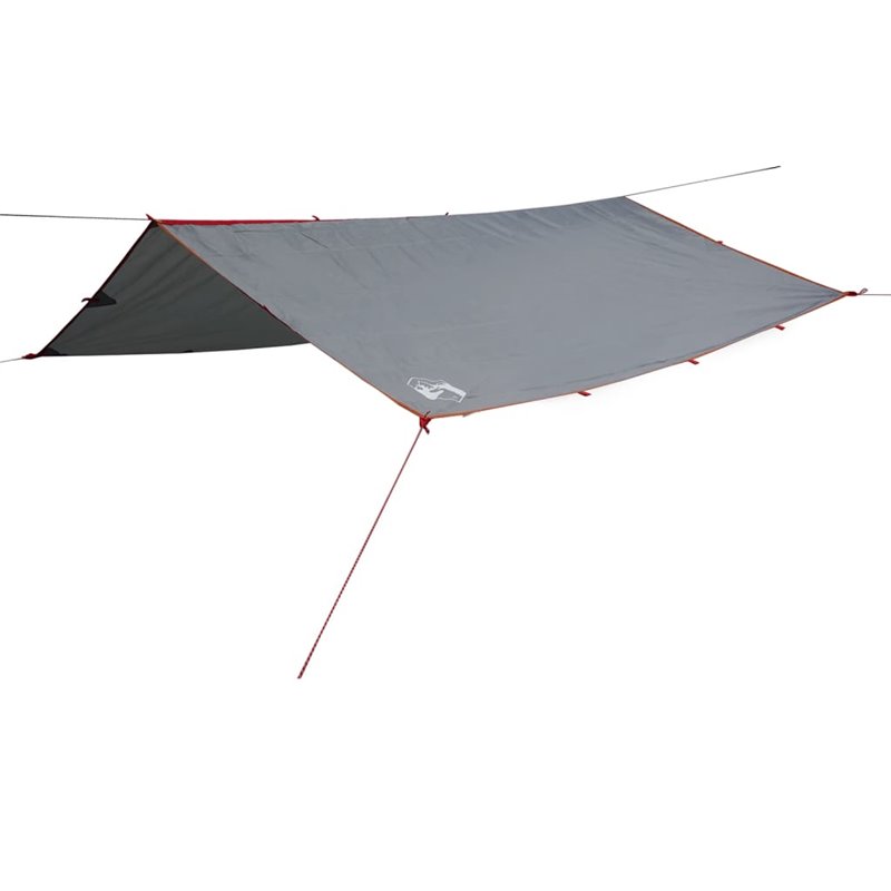 Image secondaire de VidaXL Bâche de camping gris et orange 360x294 cm imperméable