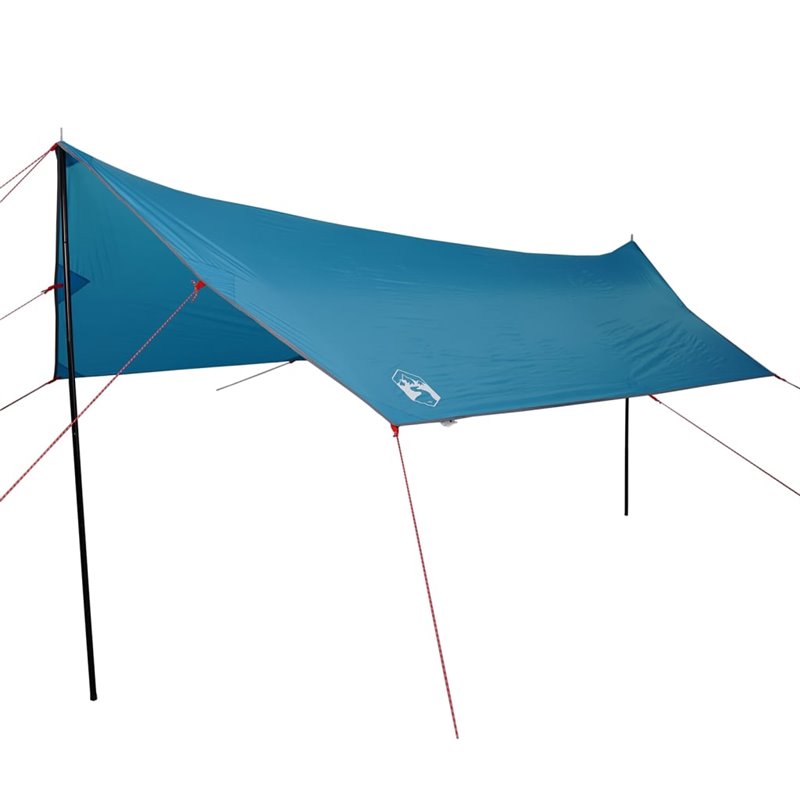 Image secondaire de VidaXL Bâche de camping bleu 460x305x210 cm imperméable