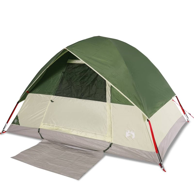 Image secondaire de VidaXL Tente de camping à dôme 2 personne vert imperméable