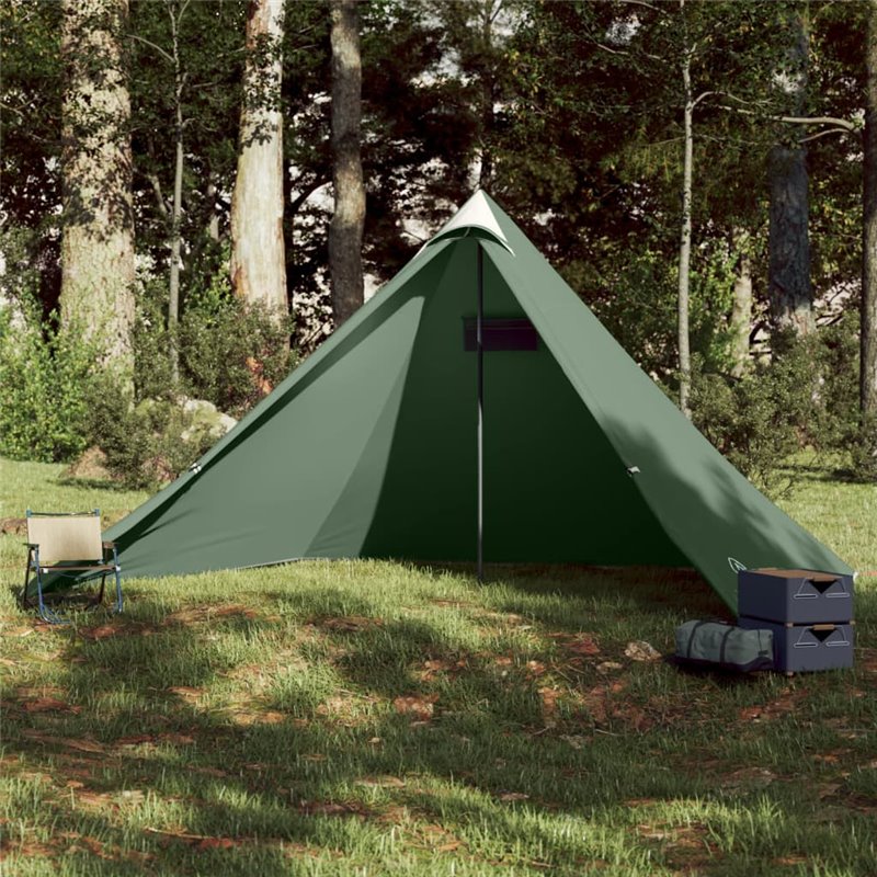 VidaXL Tente familiale tipi 7 personnes vert imperméable