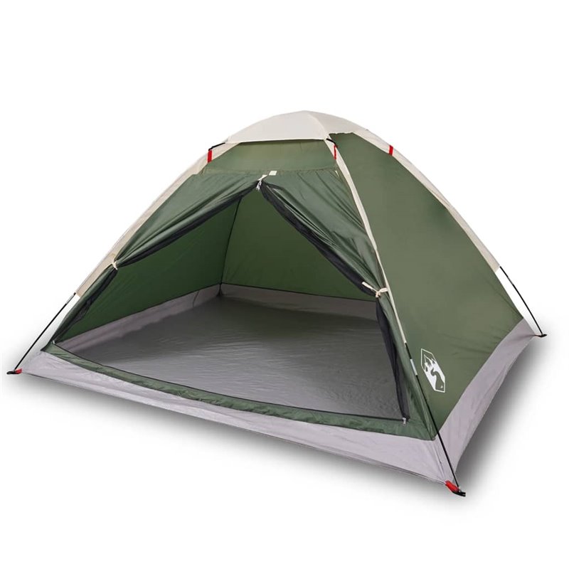 Image secondaire de VidaXL Tente de camping à dôme 2 personne vert imperméable