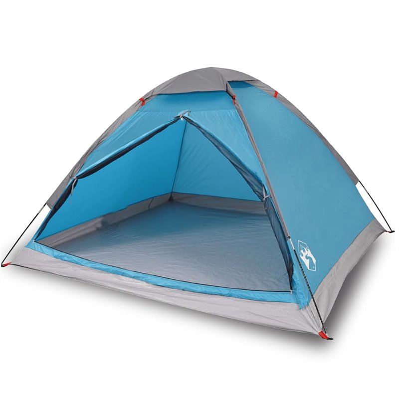 Image secondaire de VidaXL Tente de camping à dôme 2 personnes bleu imperméable