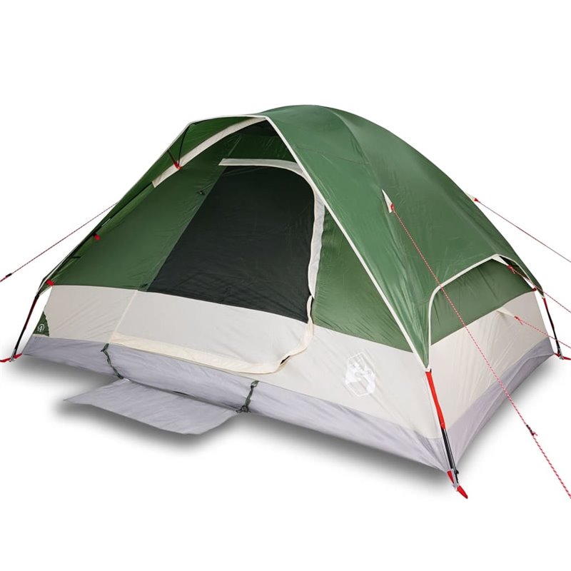 Image secondaire de VidaXL Tente de camping à dôme 2 personne vert imperméable