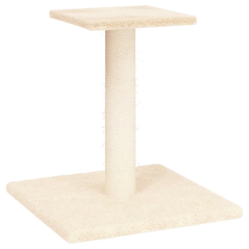 Image secondaire de VidaXL Arbre à chat avec plate-forme crème 38 cm