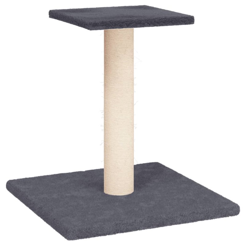 Image secondaire de VidaXL Arbre à chat avec plate-forme gris foncé 38 cm