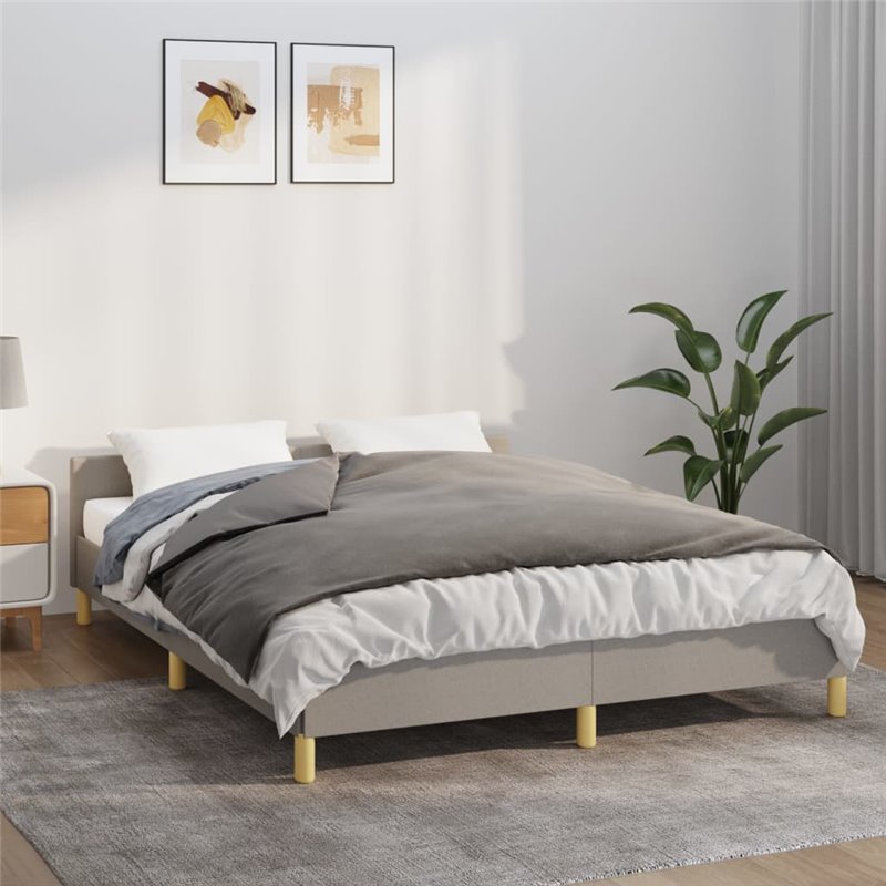 VidaXL Couverture lestée avec housse Gris 120x180 cm 5 kg Tissu
