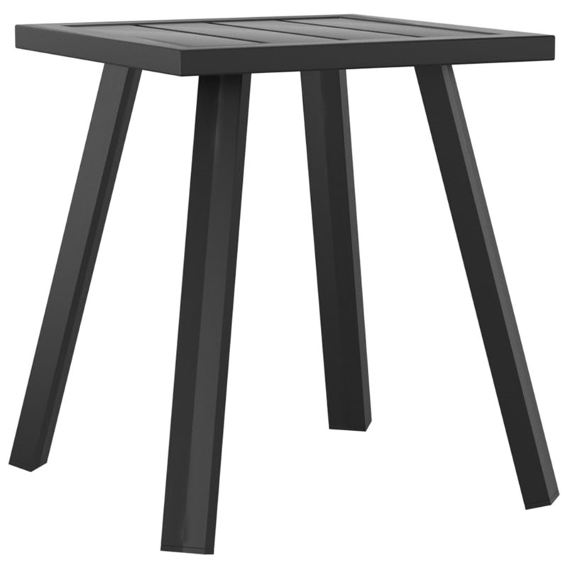 Image secondaire de VidaXL Table de jardin anthracite 34x34x38 cm acier