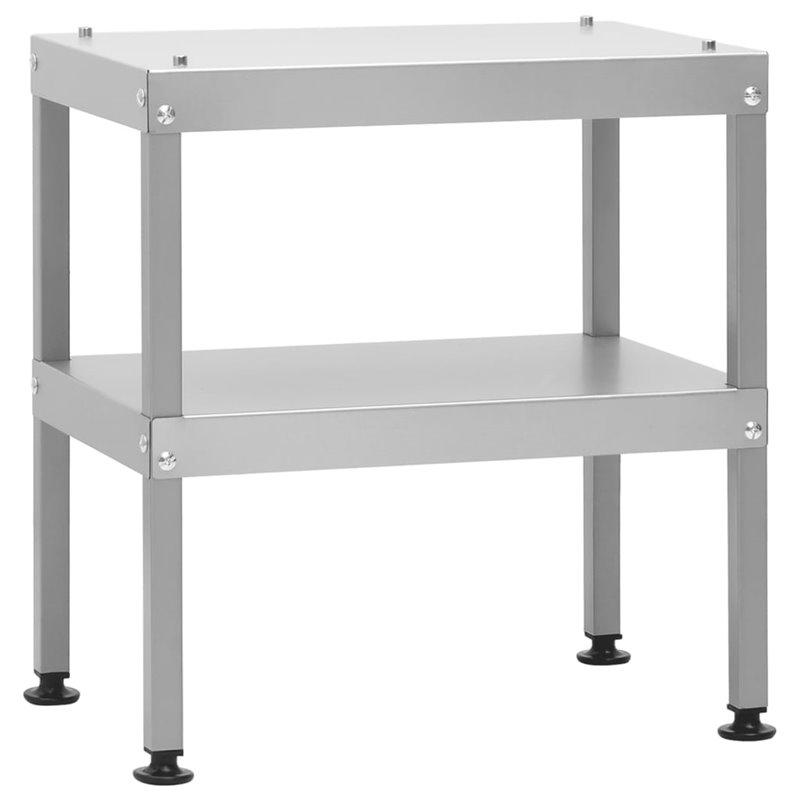 VidaXL Table pour fumoir à four 40x28x44,5 cm acier galvanisé