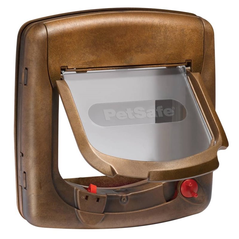 Petsafe Chatière magnétique 4 voies Deluxe 420 Marron 5006