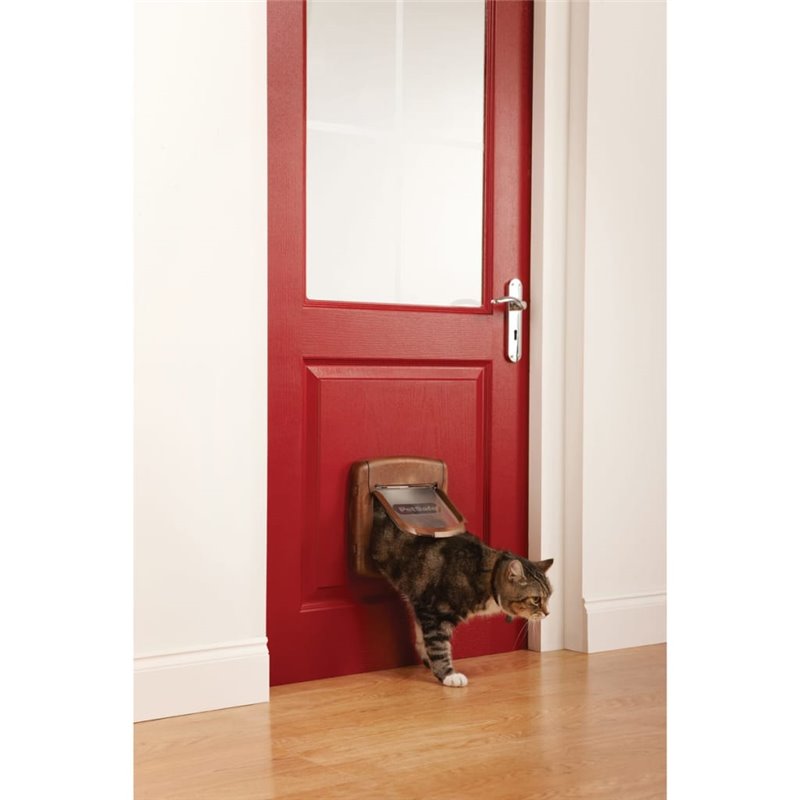 Image secondaire de Petsafe Chatière magnétique 4 voies Deluxe 420 Marron 5006