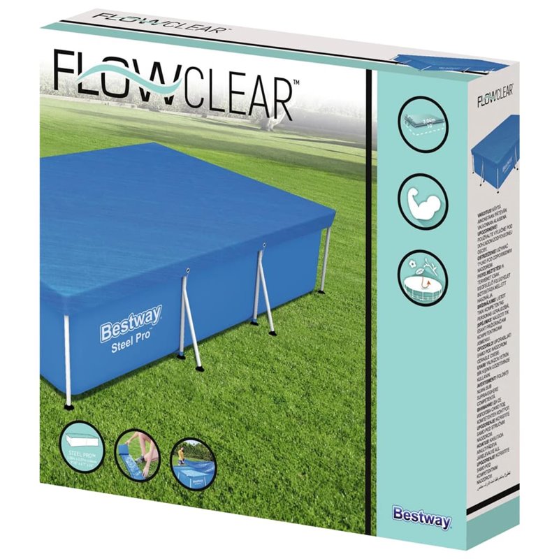 Image secondaire de Bestway Couverture de piscine Flowclear 304x205x66 cm