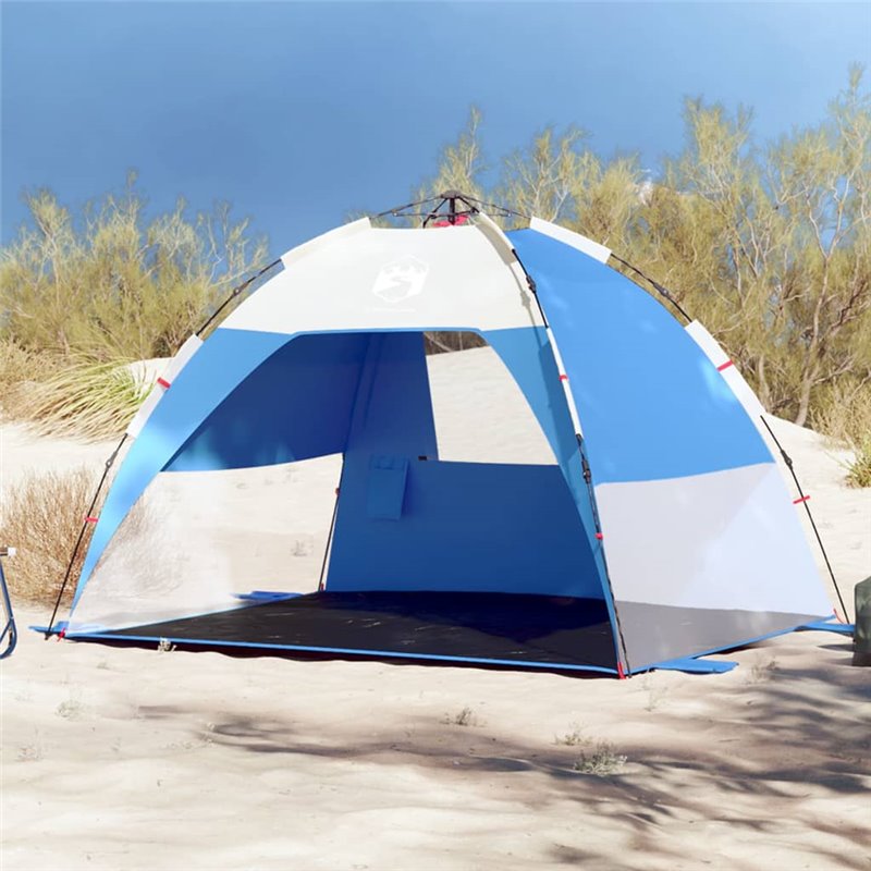 VidaXL Tente de plage 2 personnes libération rapide imperméable