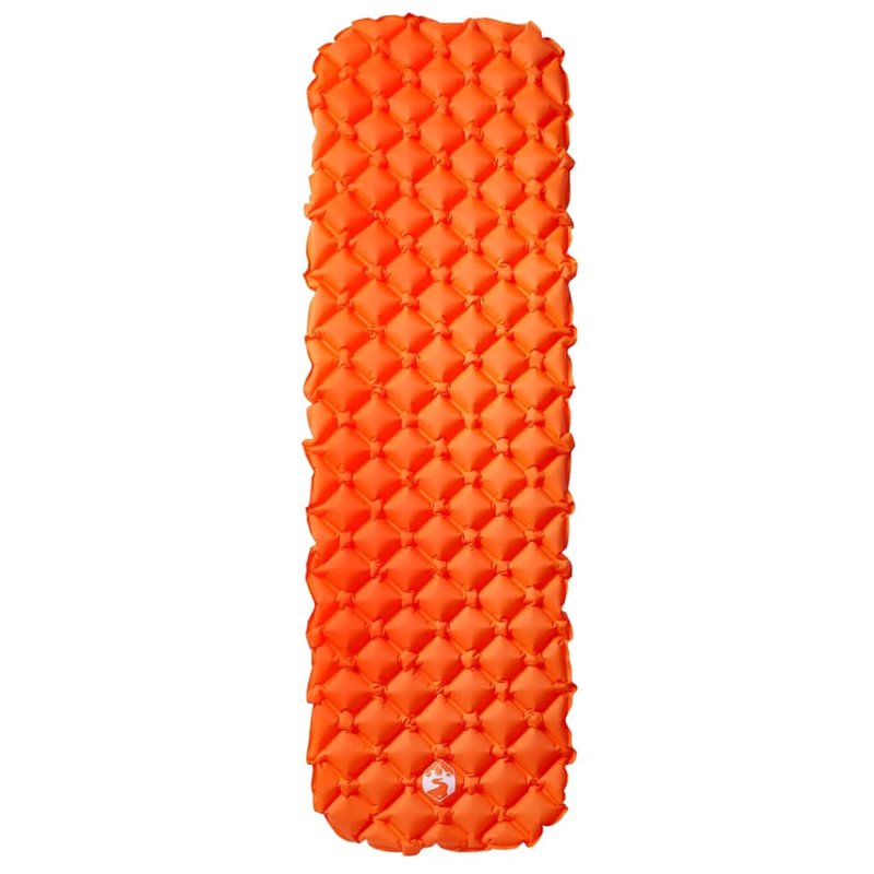 Image secondaire de VidaXL Matelas de camping gonflable 1 personne orange 190x58x6 cm