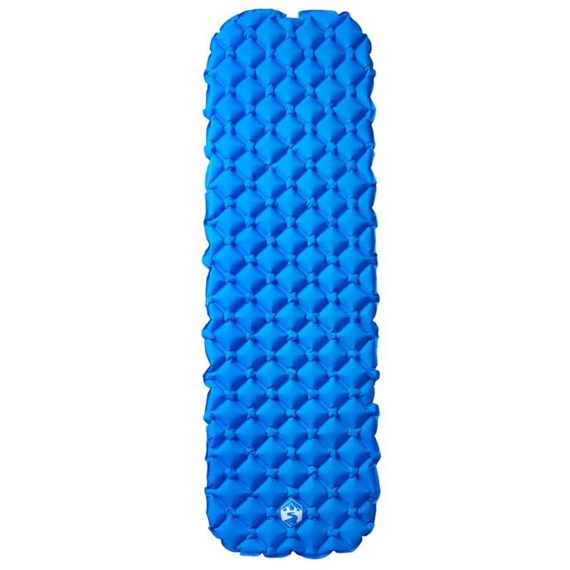 Image secondaire de VidaXL Matelas de camping gonflable 1 personne bleu 190x58x6 cm