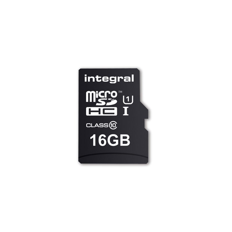 Integral 16GB SMARTPHONE AND TABLET MICROSDHC/XC CLASS 10 UHS-I U1 16 Go MicroSD