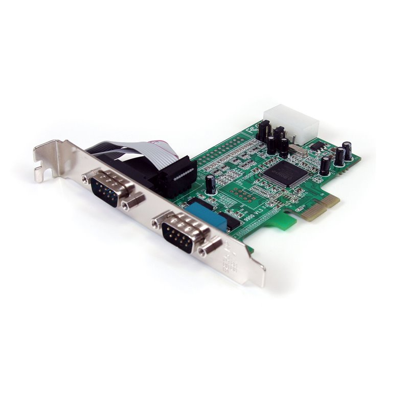 Startech.com Carte PCI Express à 2 ports série RS232 DB9 avec UART 16550