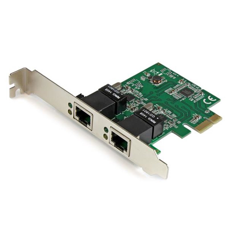 Startech.com Carte réseau PCI Express à 2 ports Gigabit Ethernet - Adaptateur NIC PCIe GbE