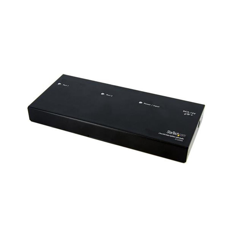 Startech.com Répartiteur vidéo 2 ports DVI avec audio