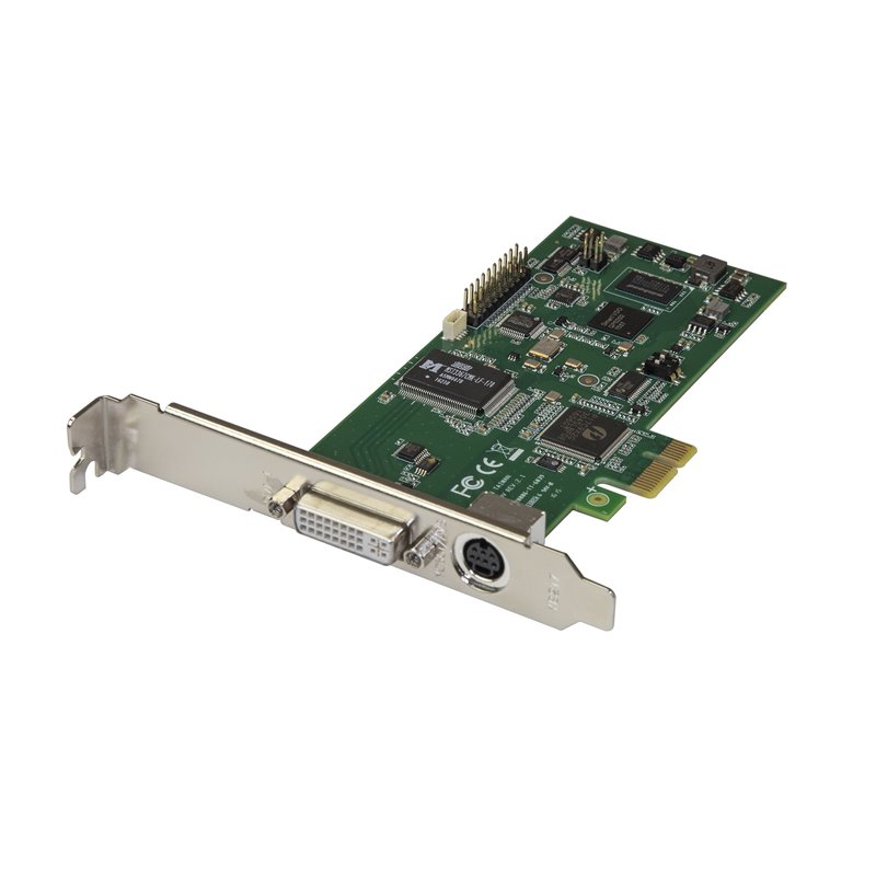 Startech.com Carte d'acquisition vidéo HD PCIe - Carte capture vidéo HDMI, DVI, VGA ou composante 1080p 60 FPS