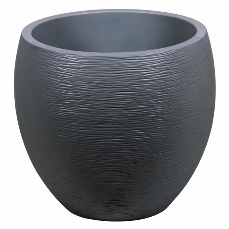 Pot EDA Graphit Ronde Plastique Gris foncé (Ø 50 x 45 cm)