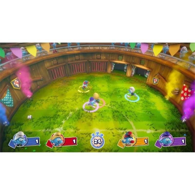 Image secondaire de Jeu vidéo PlayStation 4 Microids The Smurfs: Village Party