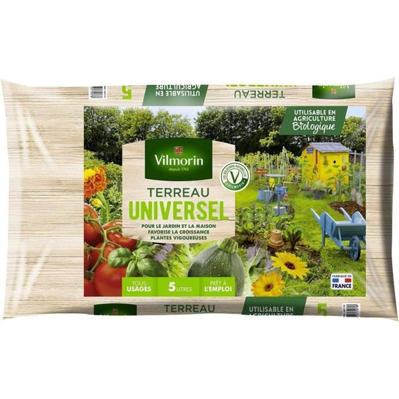 Image secondaire de Terreau d'empotage Vilmorin Universel 5 L